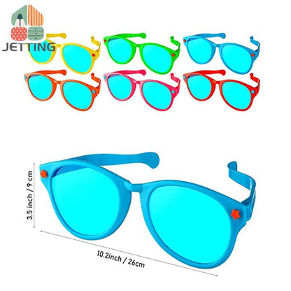 Jumbo Party Sunglasses Plastic Funny Oversized Sunglasses Prop Party Favors for Adults Festival Summer Swim Holiday Supplies