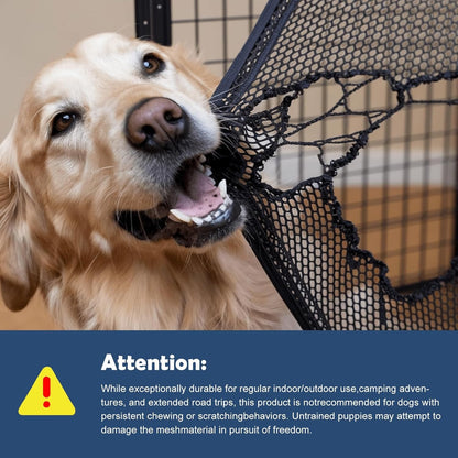 30 Inch Soft Dog Crate, Collapsible Travel Kennel for Medium Dogs, 3-Door with Mesh Windows, Blanket & Bowl