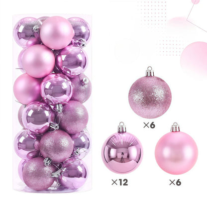 3/4cm Christmas Ball Hanging Christmas Tree Ornament for Home Indoor Decor New Year 2026 Navidad DIY Christmas Decoration Gifts