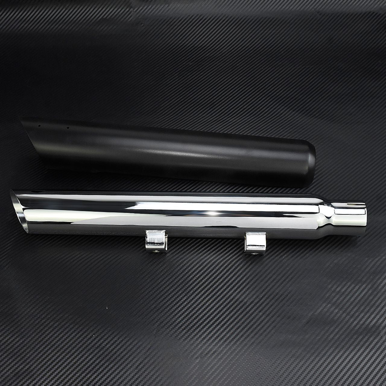 Motorcycle Slip-On Exhaust Muffler Shortshots Exhaust Pipes For Harley Sportster XL 883 Iron 1200 48 72 Forty Eight 2014-2022