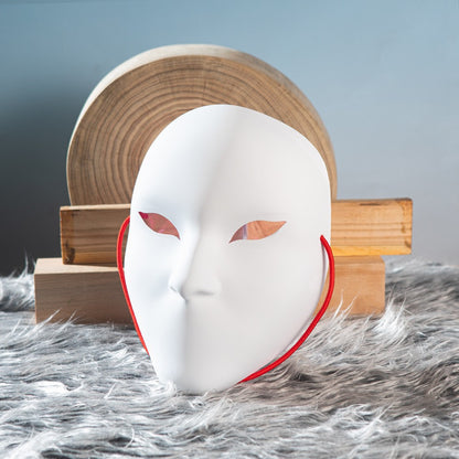 Diy Mask Lightweight Party Mask White Mask White For Stage Performance Masquerade Ball Halloween Party