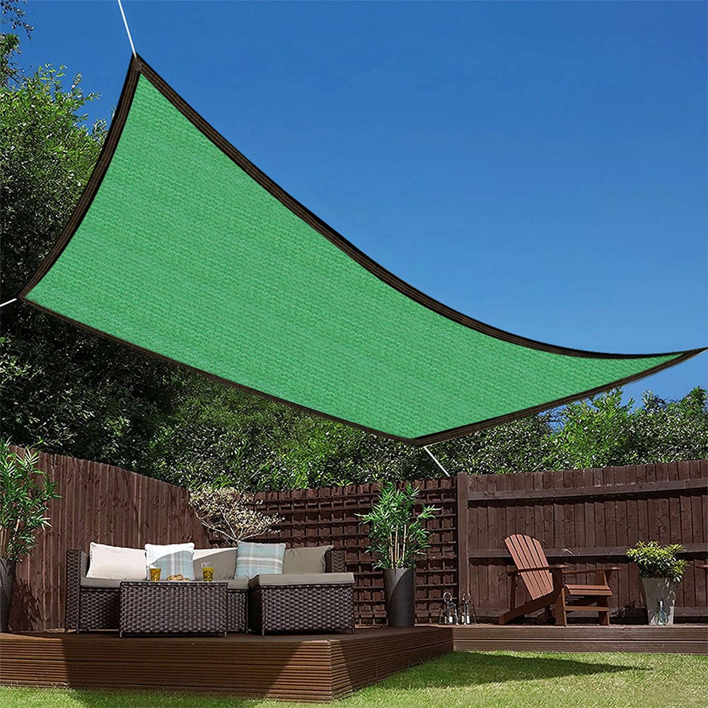 Outdoor Awnings Square Sun Shade Sail Garden Canopi For Terrace Car Canvas Awning Rectangle Pool Sun-Shelter Sunshade Sail  Hot