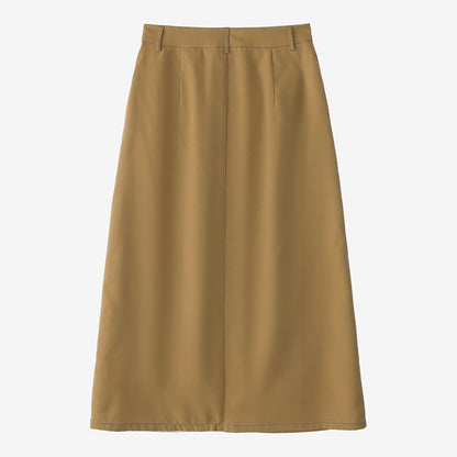 ZANZEA Women Plus Size Skirts High Waist Denim Striped Long Skirt Casual Vintage Big Size Skirt Summer Pockets Fashion Bottoms