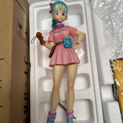 In Stock 30cm JT Studio Bulma Figure Dragon Ball Anime Figure Childhood Series PVC Statue Collection Model Ornament Gift Toy
