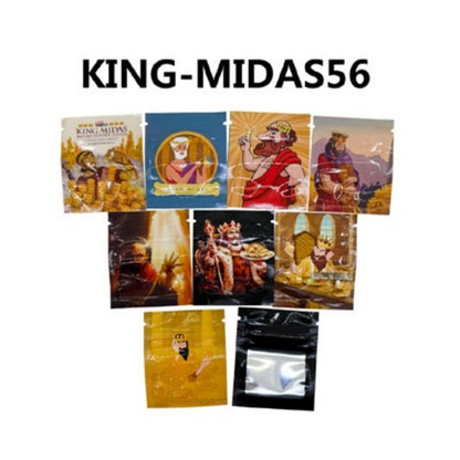 10PCS 0.5G 5x6cm Small Cartoon Storage Bag Reusable Product Ziplock Pouches Mini Smellproof Mylar Bags Plastics Aluminium Pouch