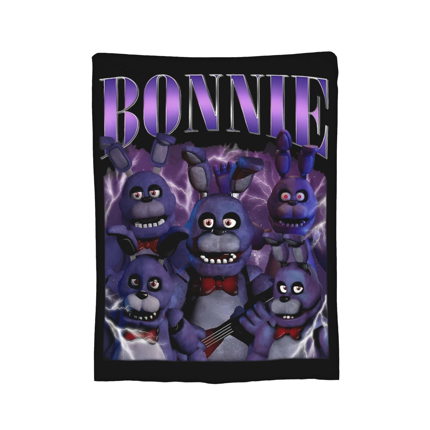FNAF At Freddys Blankets Fleece Textile Decor Multi-function Super Soft Throw Blankets for Sofa Bedroom Bedspreads