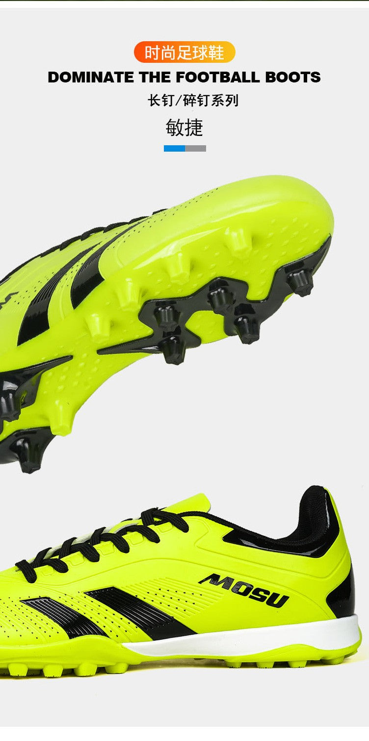 Men Original Football Shoes Professional Fast Soccer Shoes Society Cleats Low Cut Football Field Boots Sneaker Non-Slip Match