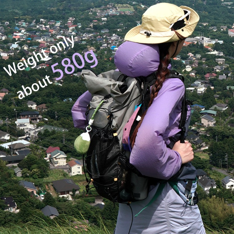 BISINNA Camping Backpack 25+10L Ultralight Travel Bag for Men Women Large Capacity Outdoor Sports Climbing Hiking Backpack