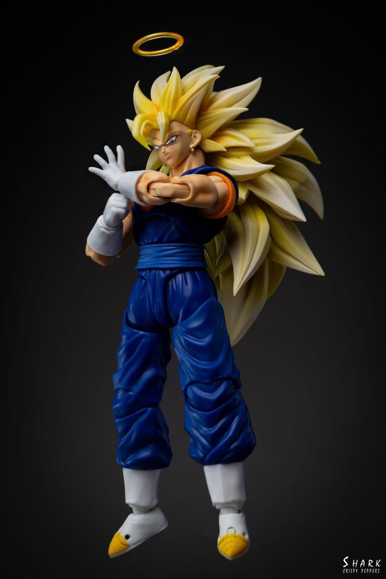 Neokong Studio Dragon Ball Vegeto Figure Goku Ssj3 3.5 Body SHF Vegito Super Saiyan 3 Action Figure Vegeto Figurine Toy Gift