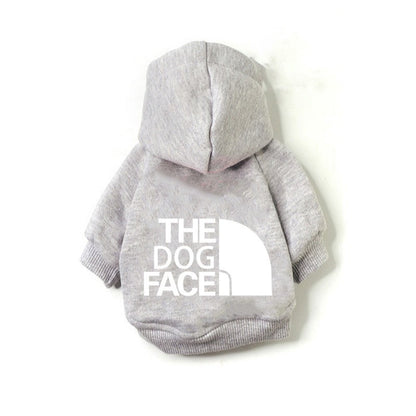 Casaco com Capuz para Animais de Estimação Moletom Macacão de Cachorro Roupa Outono Inverno Quente Cão Grande Pequeno Corgi Border Collie Fadou