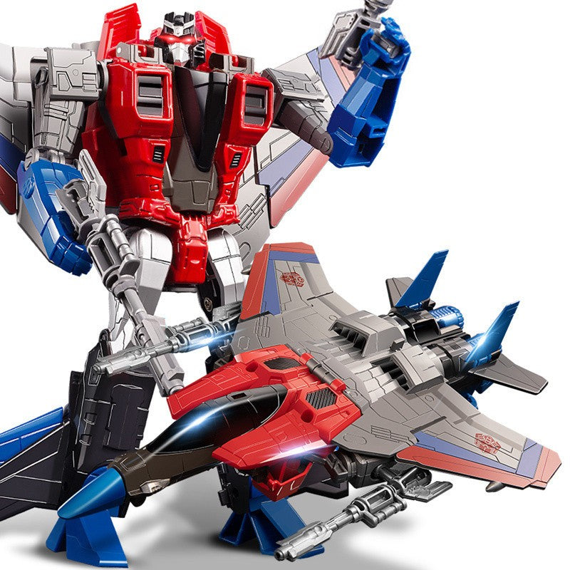 WEIJIANG NOVO 20CM Transformação Anime Boneco de Ação Brinquedos de Filme Plástico ABS Robô Carro Avião Tanque Legal Modelo Presente para Meninos
