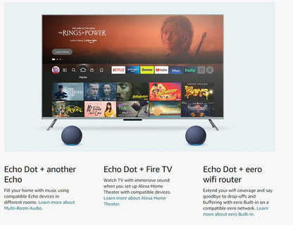 Mais Vendido Original Echo Pop Echo Dot Música e Controles de Casa Inteligentes com Alexa Todas as Cores