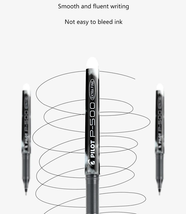 1pcs Japan Pilot Gel Pen P500/P700 for Writing Exam 0.5/0.7mm Signature Direct Liquid Large Capacity School Office Supplies