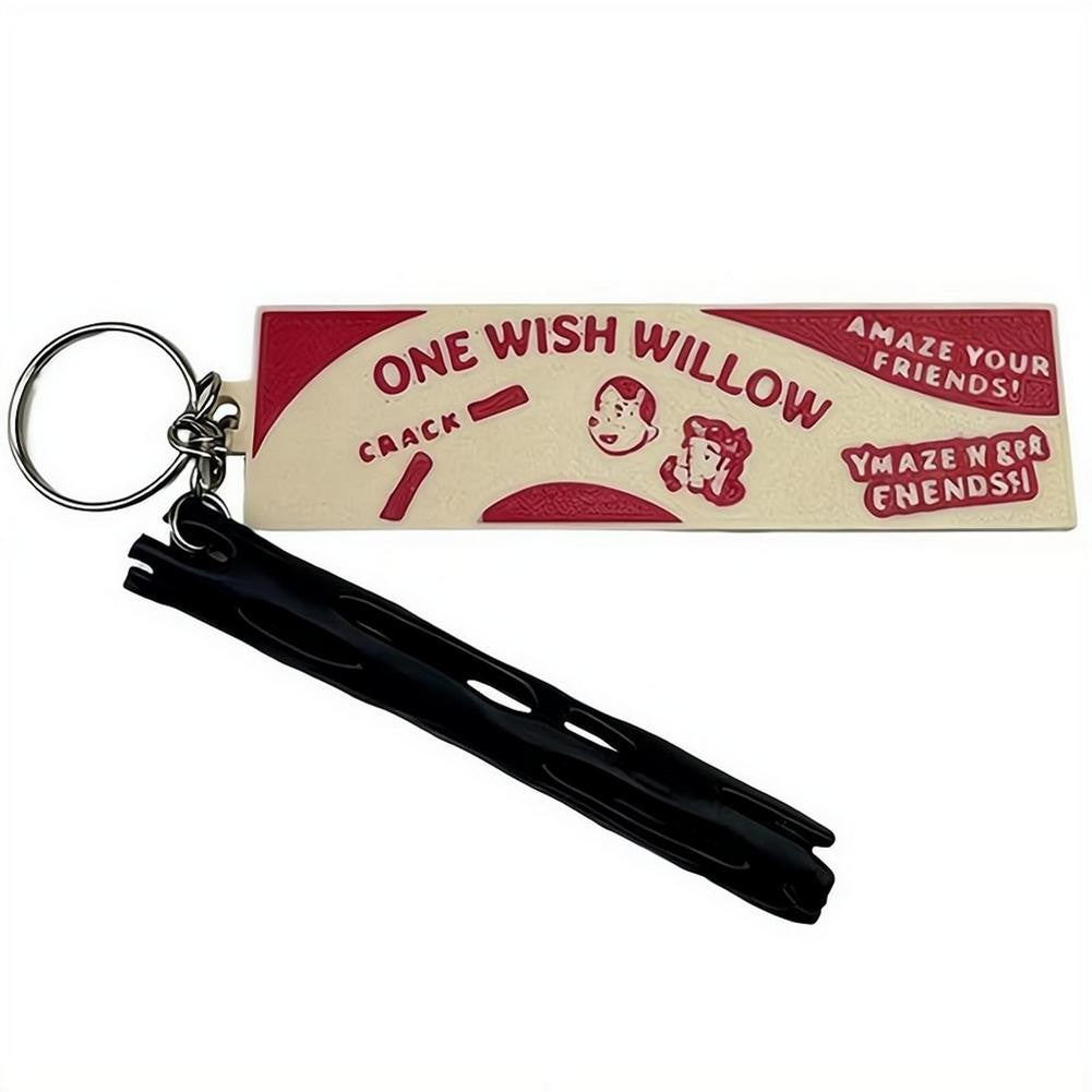 3D Printed One Wish Willow Keychain Breakable Lucky Token 13cm Retro Box for Wedding/Birthday  ?