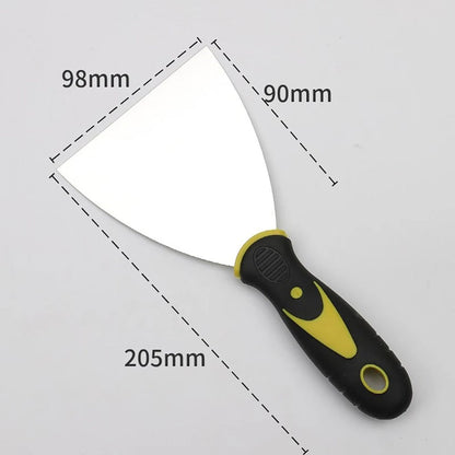 Espátula de Aço Inoxidável de 2/3/4/5 Polegadas Pá Raspadora Ferramentas de Pintura Ferramentas de Construção Limpeza Doméstica Industrial