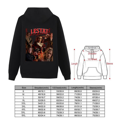Lestat de Lioncourt Season 2 90s Retro Hoodie male clothes autumn clothes for men mens clothing japanese hoodie