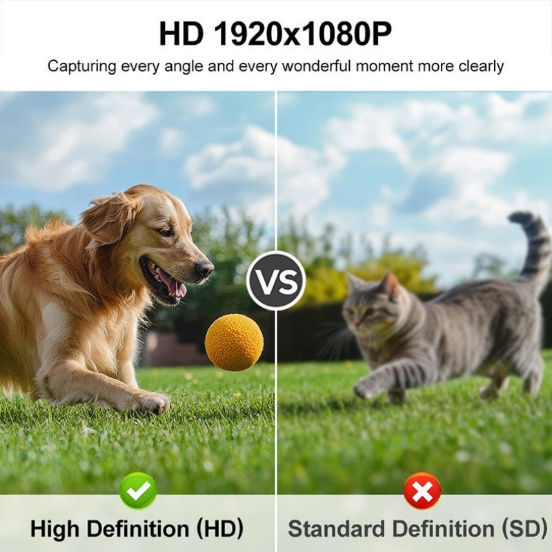 Câmera de Coleira para Animais de Estimação Ajustável HD 1080P Câmera de Bolso Magnética Sem Fio para Cães Gatos Vídeo Volg Gravações para Gatos Cães Presente de Aniversário