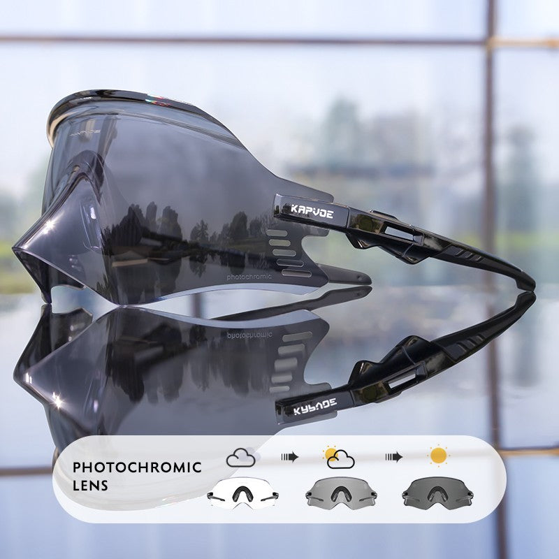 Kapvoe Cycling Sunglasses UV400 Protect Men Bike Sunglasses MTB Eyewear Outdoor Sport Goggles Bike Glasses Oculos De Ciclismo