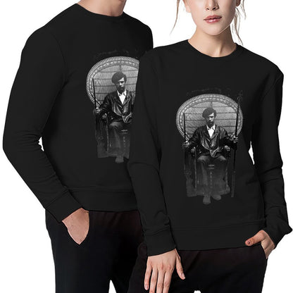 Huey P Newton Pullover blouse men's winter sweater men clothing graphic t shirts men sweatshirt male