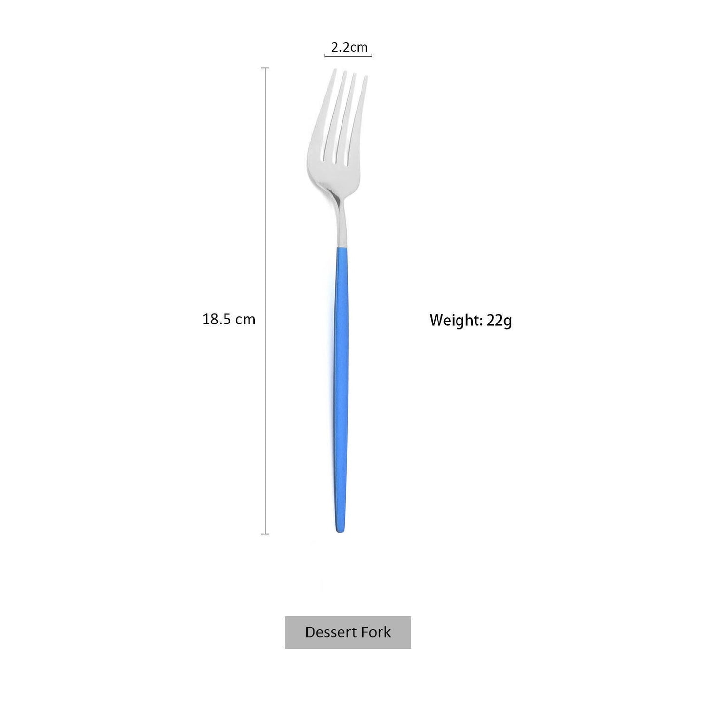 Blue Cutlery Set 18/0 Stainless Steel Gold Dinnerware Set Silverware Flatware Set Dinner Knife Fork Spoon Dropshipping