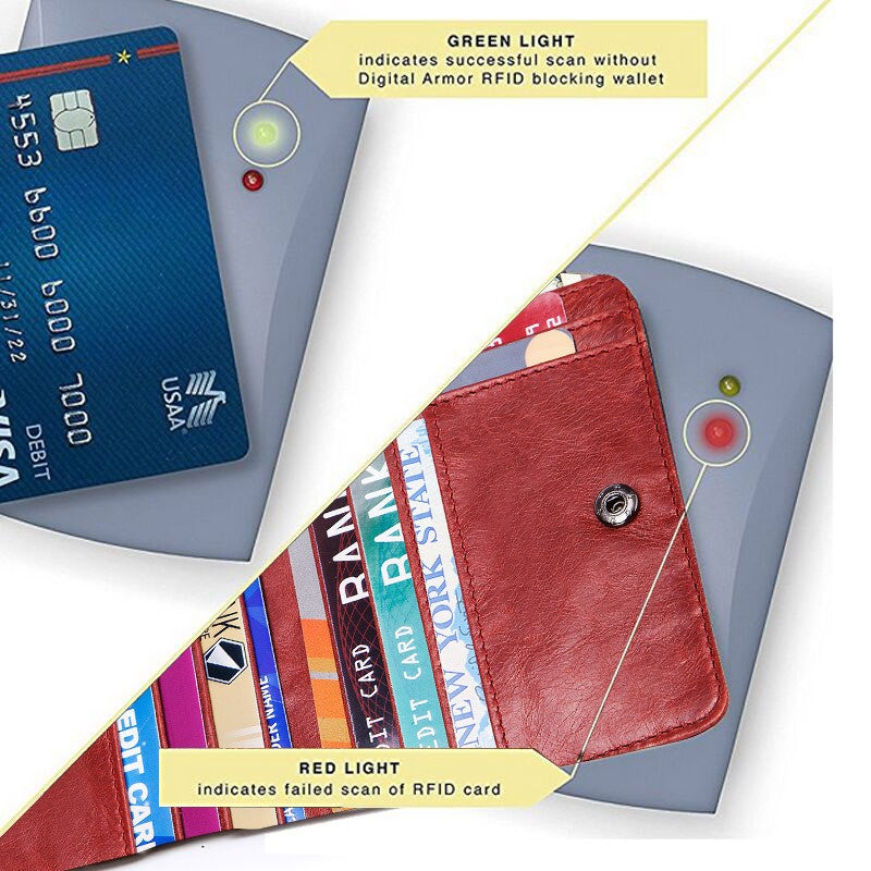 Women's Wallet Fashion Genuine Leather Short Female Purse ID Card Holder Wallets RFID Ladies Clutch With Zipper Coin Purse