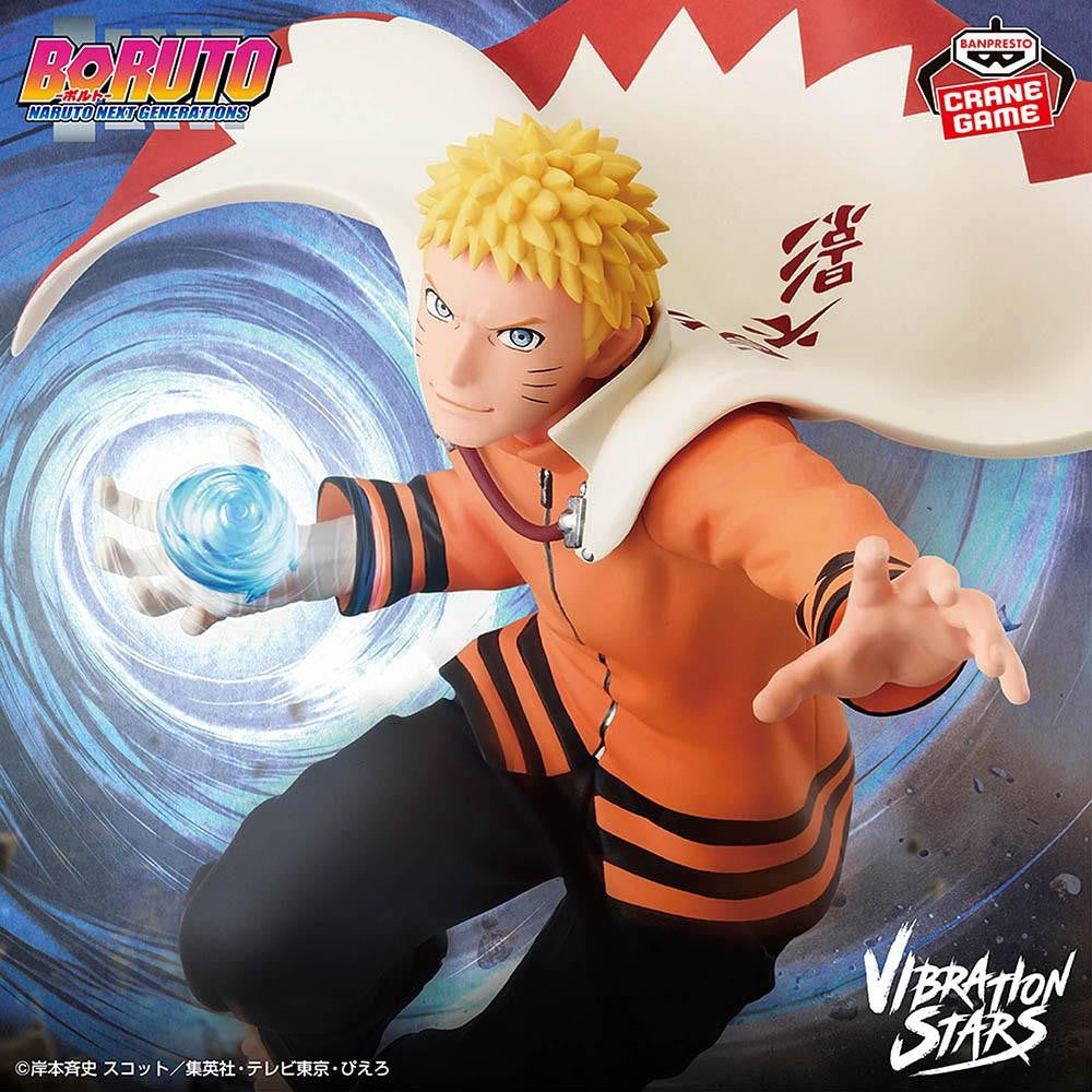 Em Estoque BANPRESTO Vibration Stars Boruto: Naruto Next Generations Uzumaki Boruto Uchiha Sasuke Anime Figure Brinquedos em Caixa
