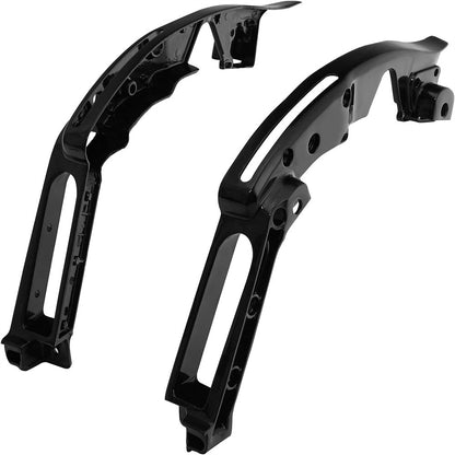Kit Suporte Traseiro Preto Paralama para Harley Touring Road King Electra Glide Street Glide FLHX Road Glide 2014-2023