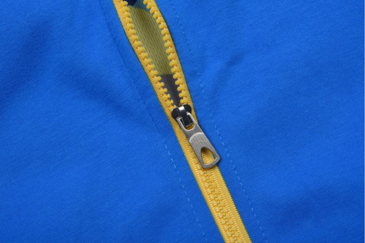 Cotton men's and women's standing collars, zippered jackets, spring and autumn cardigans, customized printing, logo embroidery