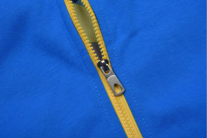 Cotton men's and women's standing collars, zippered jackets, spring and autumn cardigans, customized printing, logo embroidery