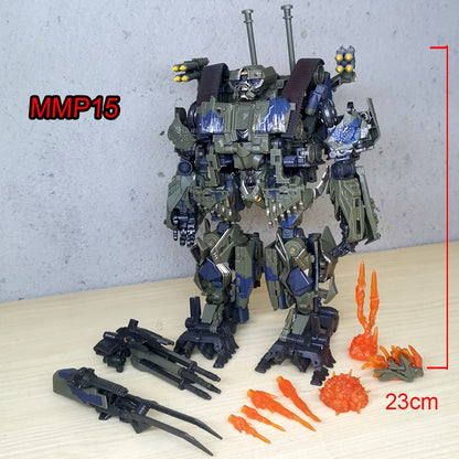 Bonecrusher Transformers Brinquedos MMP14 Brawl Black Apple MMP15 MPM14 MPM15 Tanque de Carro Figura de Ação Robô Deformação Modelo Anime