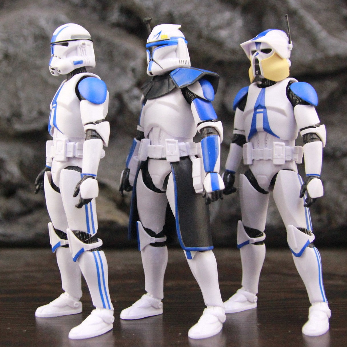 Star Wars 501st Legion ARF ARC Trooper Jesse Hardcase Commander Bane Denal Tup Dogma Boneco de Ação 6" Fase 2 Rex Team Clone Brinquedo
