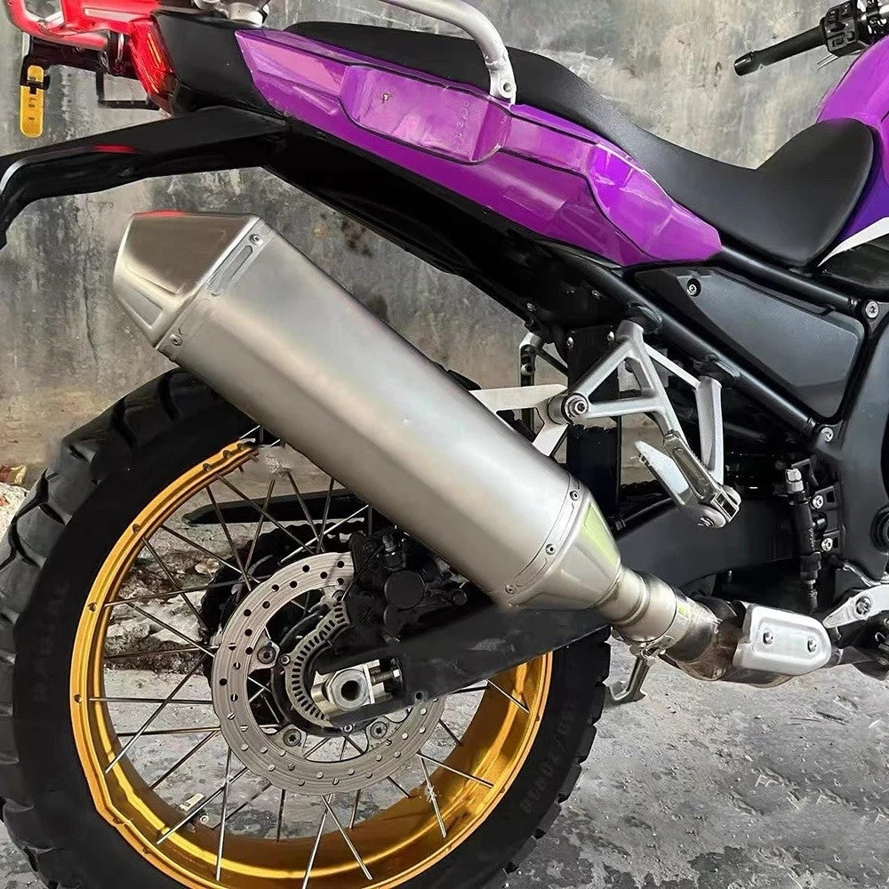 For KOVE 800X Rally Motorcycle Modified Slip-On Exhaust Pipe With Removable  Easy Installation Accessories