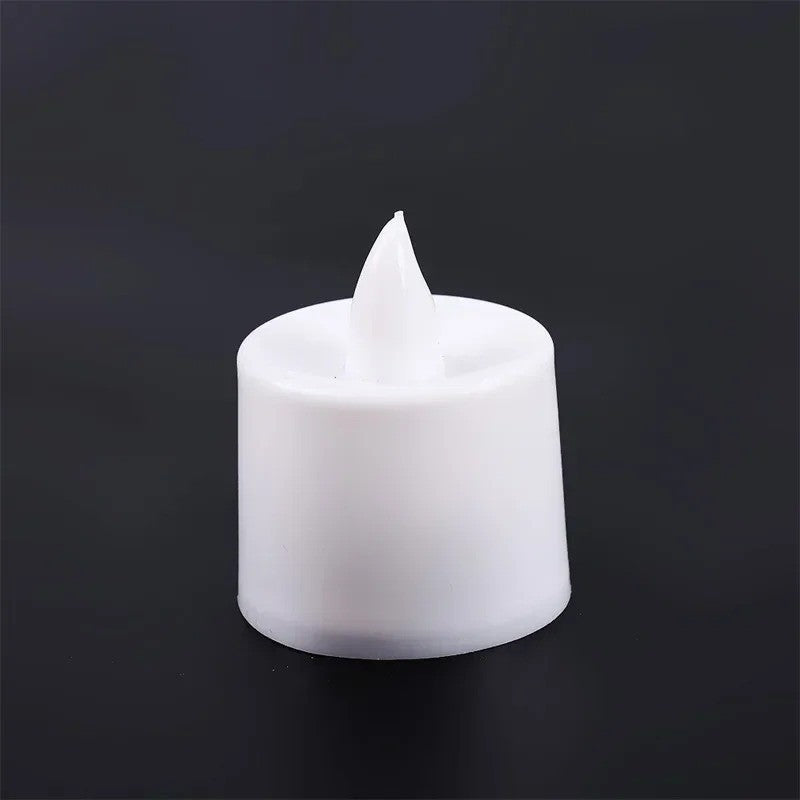 Flameless LED Electronic Candle Lights with Battery Tealight Candles Lamp Lighting for Christmas Wedding Birthday Party Decor