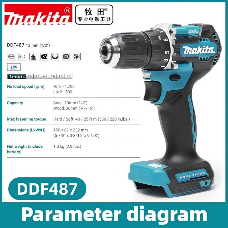 Bateria original Makita 18v para ferramenta elétrica recarregável, bateria substituível de íons de lítio 5Ah/6Ah, 1850 BL1860B 6ah