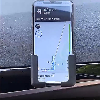 Self-Adhesive Dashboard Phone Mount Holder Car Phone Holder Universal Auto Gravity GPS Stand Rack Car Accessories