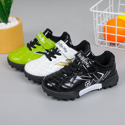 Soccer Cleats for Kids 2024 New Children Football Cleats Fashion Firm Ground Soccer Shoes