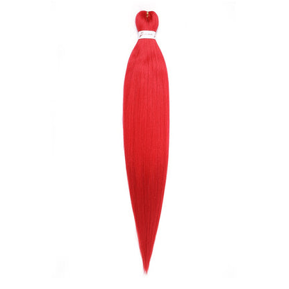 Cabelo Sintético Trançado Pré-esticado Profissional Sem Coceira Fibra Que Sela Em Água Quente 30'' Ombre Textura Yaki Extensões de Cabelo para Trança