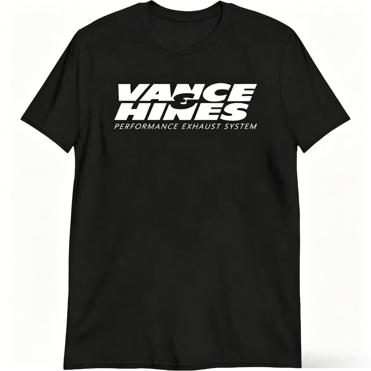 VANCE HINES Printed Fashion Man's T-SHIRT Inspired Motorcycle Racing Exhaust Systems Men T Shirt Casual Harajuku Soft Summer Tee