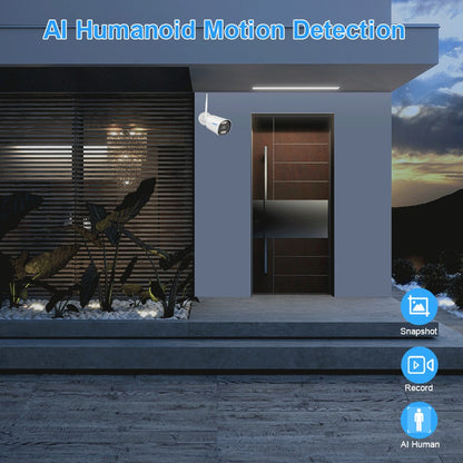 Smar Outdoor IP Wifi 3MP Survalance Camera for Wifi CCTV System Kit Human Detection Night Vision Video Cam ICSEE Two Way Audio