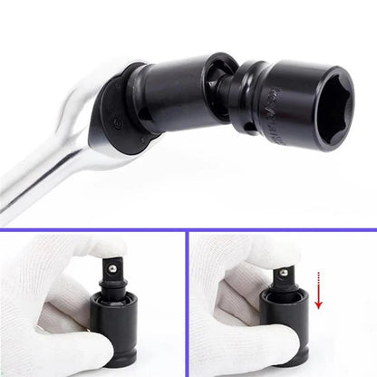 Adaptador de Soquete Conversor de 6/4/1 Peças 3/4 1/2 3/8 1/4 Polegadas Juntas de Chave de Impacto Adaptador de Catraca Ferramentas de Reparo