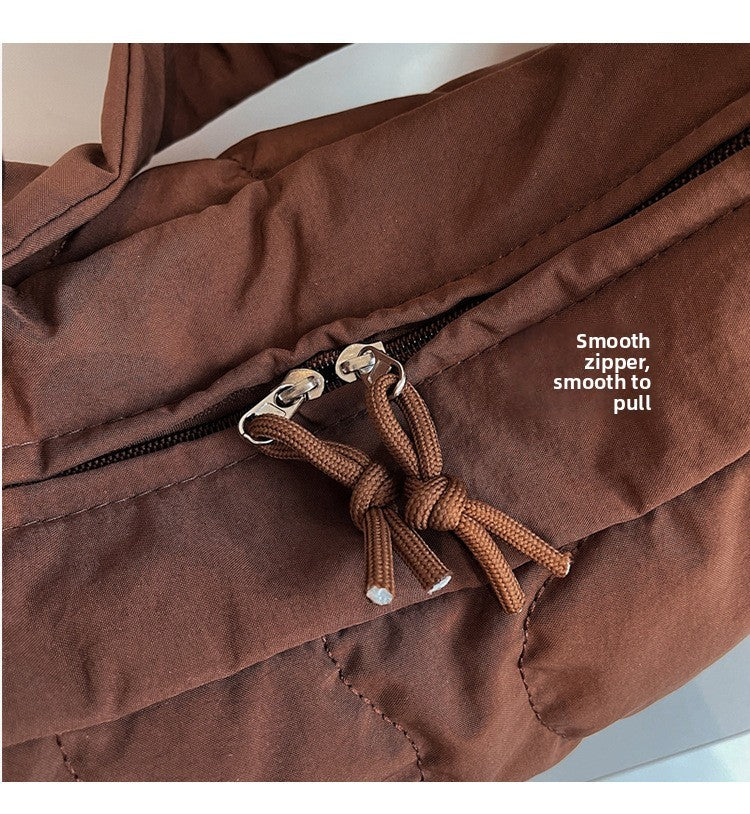 New Commuting Crossbody Bags for Women Fashion Texture and Simple Hobo Shoulder Bag Large Capacity Versatile Bags for Travel