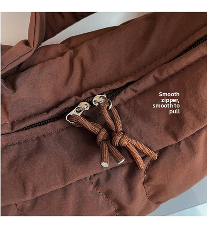 New Commuting Crossbody Bags for Women Fashion Texture and Simple Hobo Shoulder Bag Large Capacity Versatile Bags for Travel