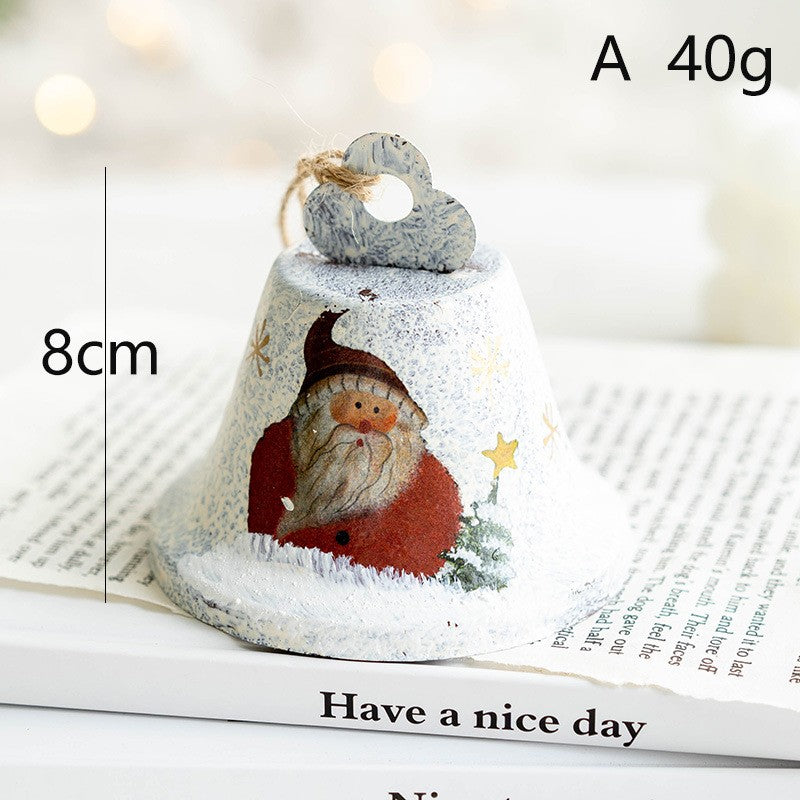 Metal Iron Red Mailbox Hanging Ornament Christmas Tree Pendant Letters To Santa Claus Home Christmas Decoration