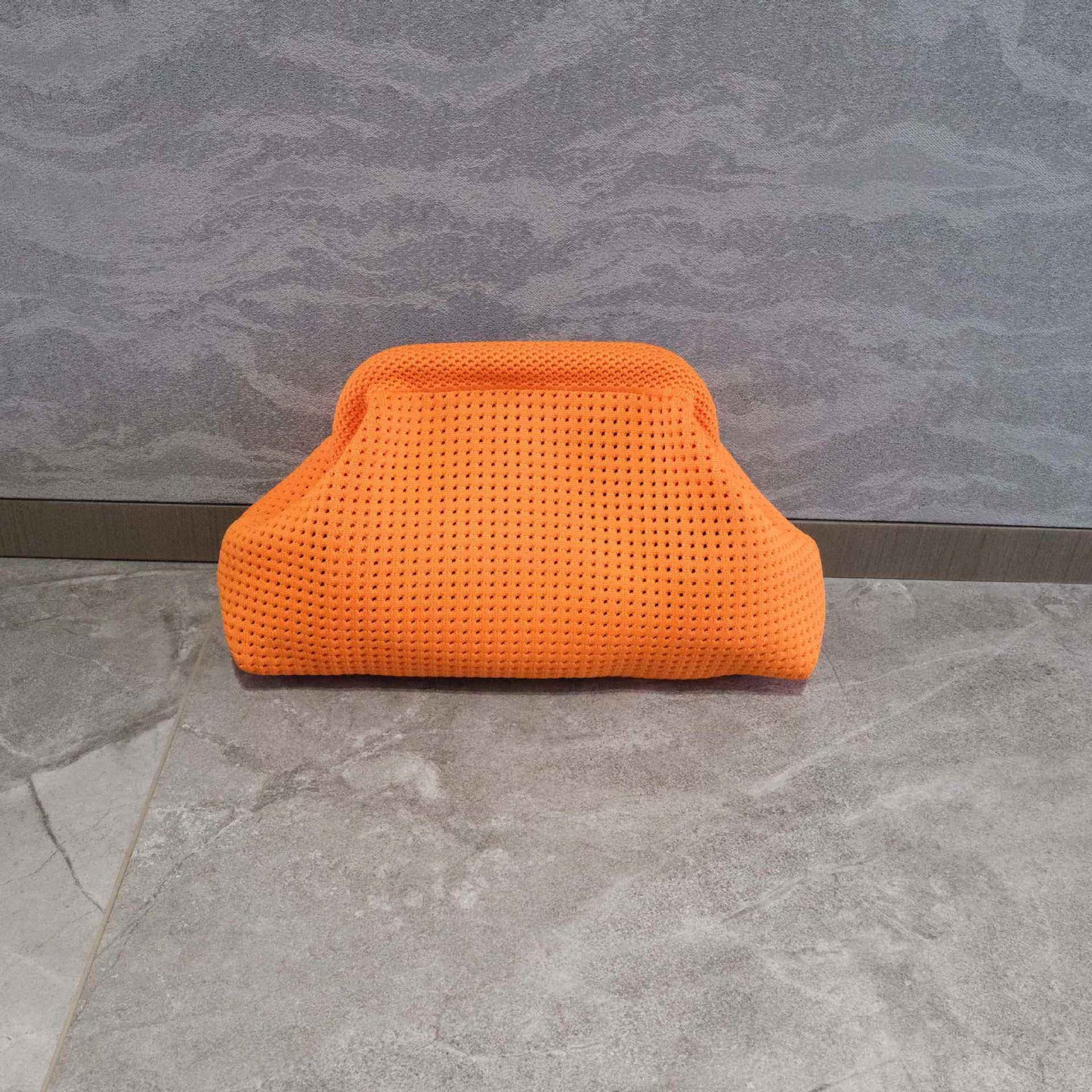 Storage Bag Polyester Summer Beach Clutch Bag Soft Elastic Small Crochet Handbag Breathable Large Capacity Purse Party ?????