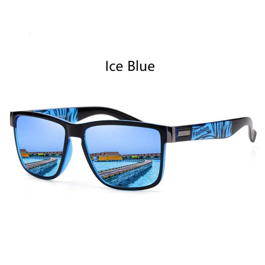 4 PCS Fashion Vintage Pattern Square Sunglasses Men Women Fishing Driving Man Luxury Brand Designer Sun Glasses UV400 Eyewear ?