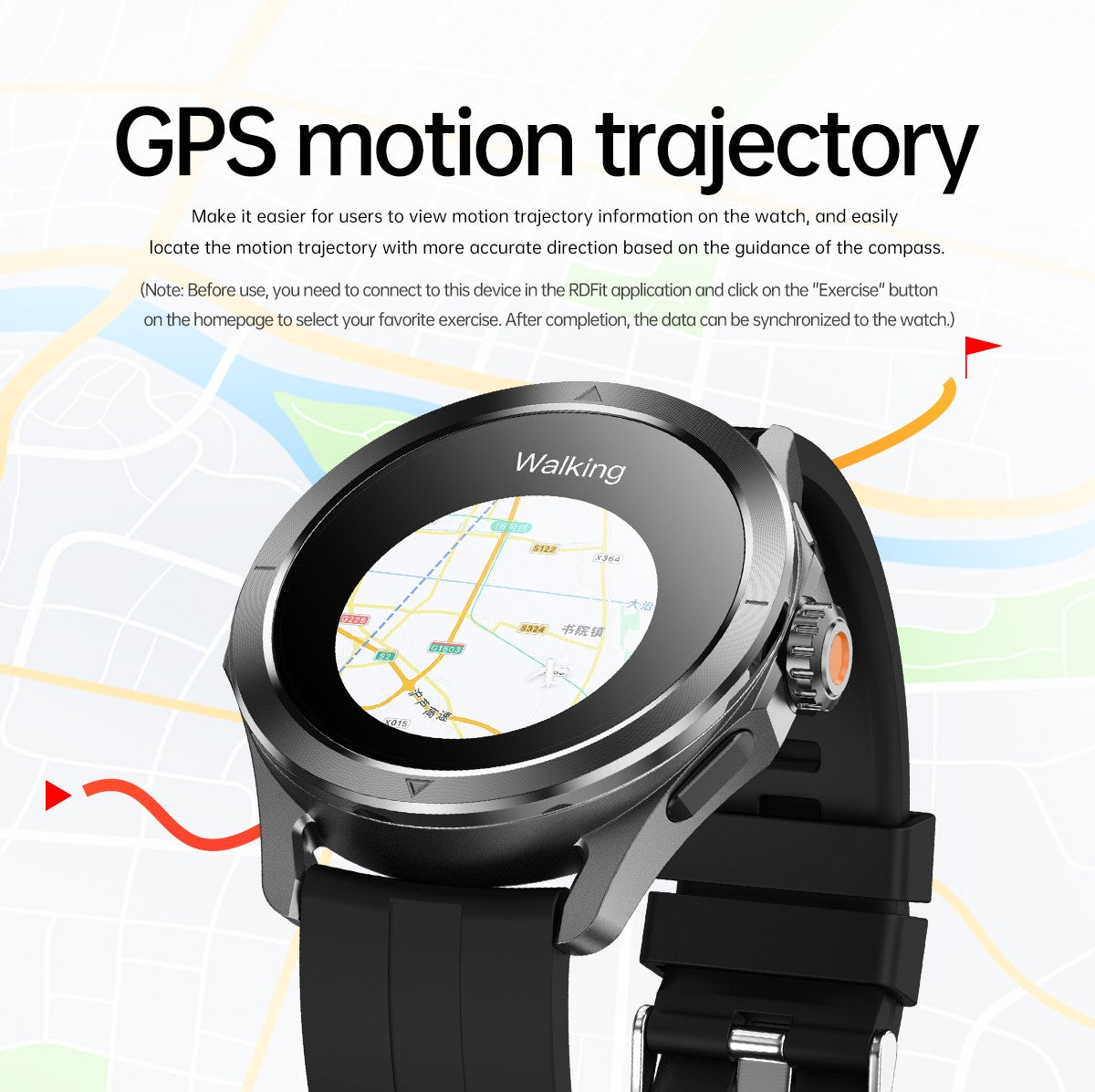 Novo Para Xiaomi S4 Ultra Outdoor Sports Smart Watch Masculino 1,53 polegadas AMOLED NFC GPS Bússola Frequência cardíaca À prova d'água Chamada BT Smartwatch