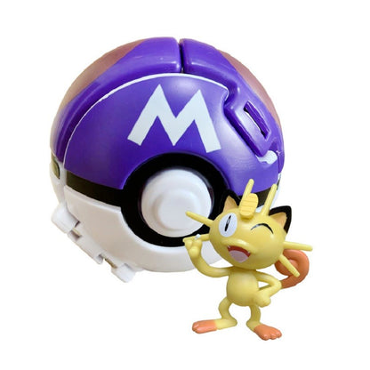 Pokémon Boneco Elf Ball Anime Personagem Desenhos Animados Pikachu Charizard Pocket Monster Pet Modelo Deformável Brinquedo de Ação Presentes Infantis
