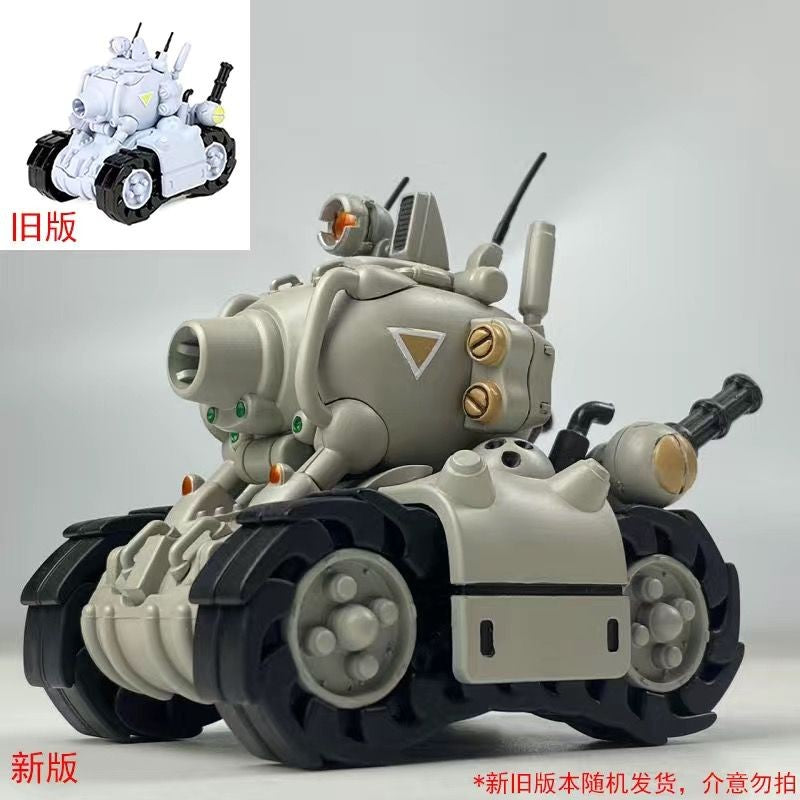 Kit de Modelo Metal Slug X Hot New Release em Estoque - Pequena Escala Tanque/Avião/Caminhão DIY com Figuras de Soldados Cativos