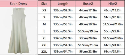 AS 2025 spring summer elegance satin dress + knitted top match set maxi floor le