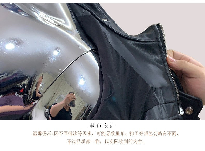 Mauroicardi Cool Black Cropped Pu Leather Jacket Men Rivet Shoulder Pads Zip Up Short Luxury Punk Style Clothes European Fashion